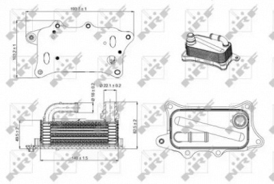 WILMINK GROUP wg1720011 -  масляный радиатор, двигательное масло